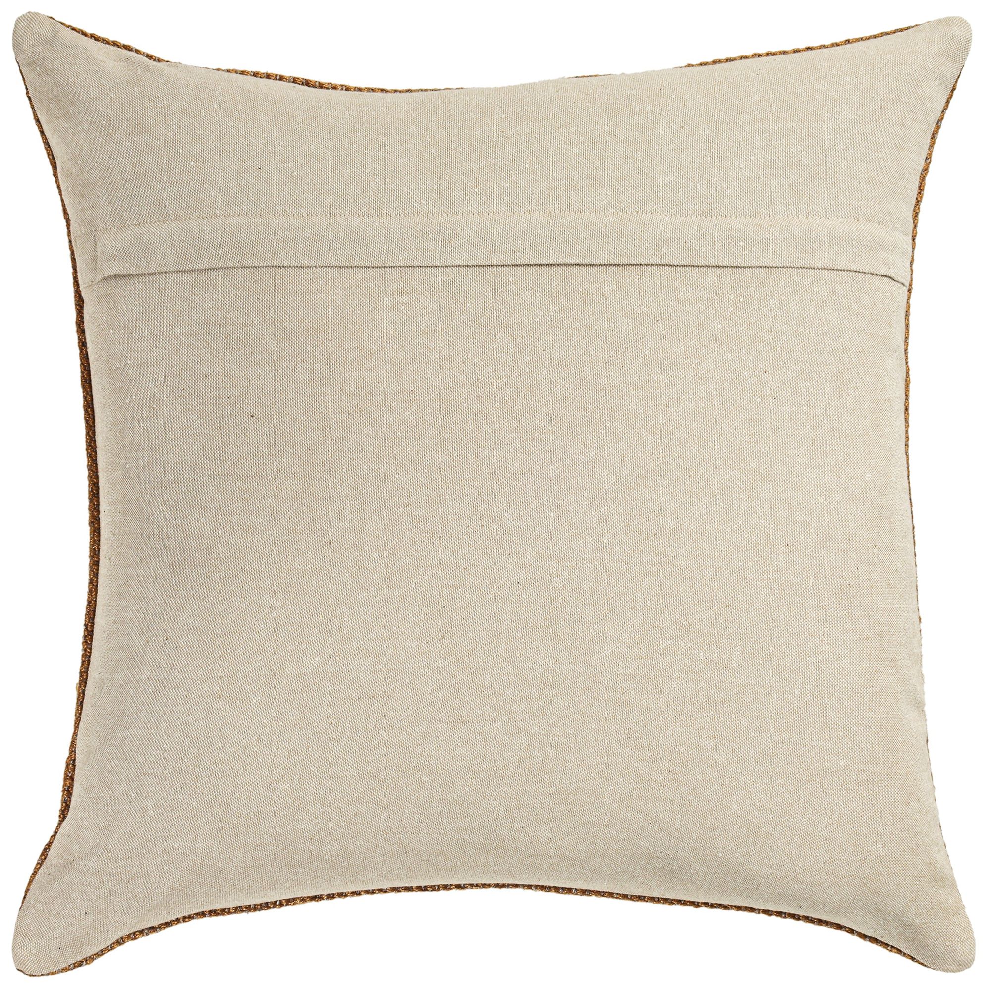 Image 3 Terra "Mesa" 20 inch Square Wool and Jute Kilim Pillow more views