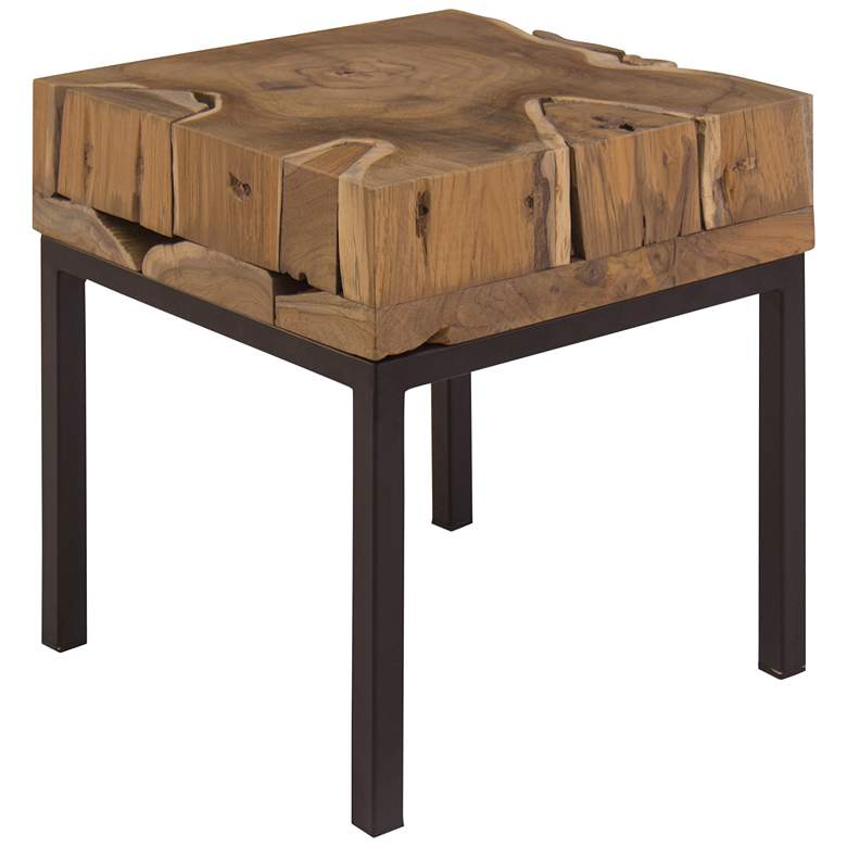 Image 1 Terra Nova 16 inch Wide Natural Wood Accent Table