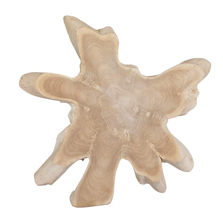 Image 1 Terrains 39 1/2"W Natural Bleached Blonde Wood Wall Decor