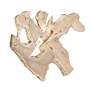 3_Terrains 39 1/2"W Natural Bleached Blonde Wood Wall Decor more views