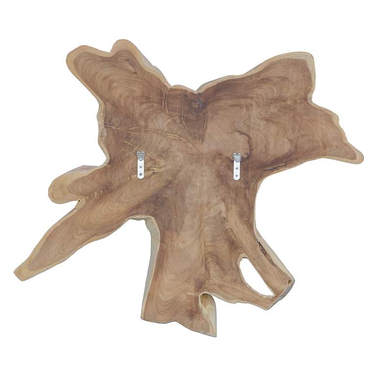 Image 5 Terrains 39 1/2"W Natural Bleached Blonde Wood Wall Decor more views