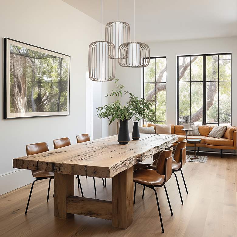 Image 4 Terrarosa 11.14-inch 1-Light Light Sand Pendant Light more views