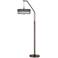 Terrazzo Bronze Downbridge Arc Floor Lamp