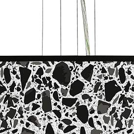 Image2 of Terrazzo Giclee 24" Wide 4-Light Pendant Chandelier more views