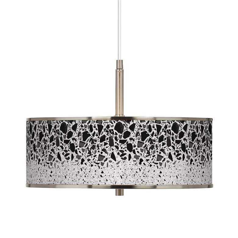 Image 1 Terrazzo Giclee Glow 16" Wide Pendant Light