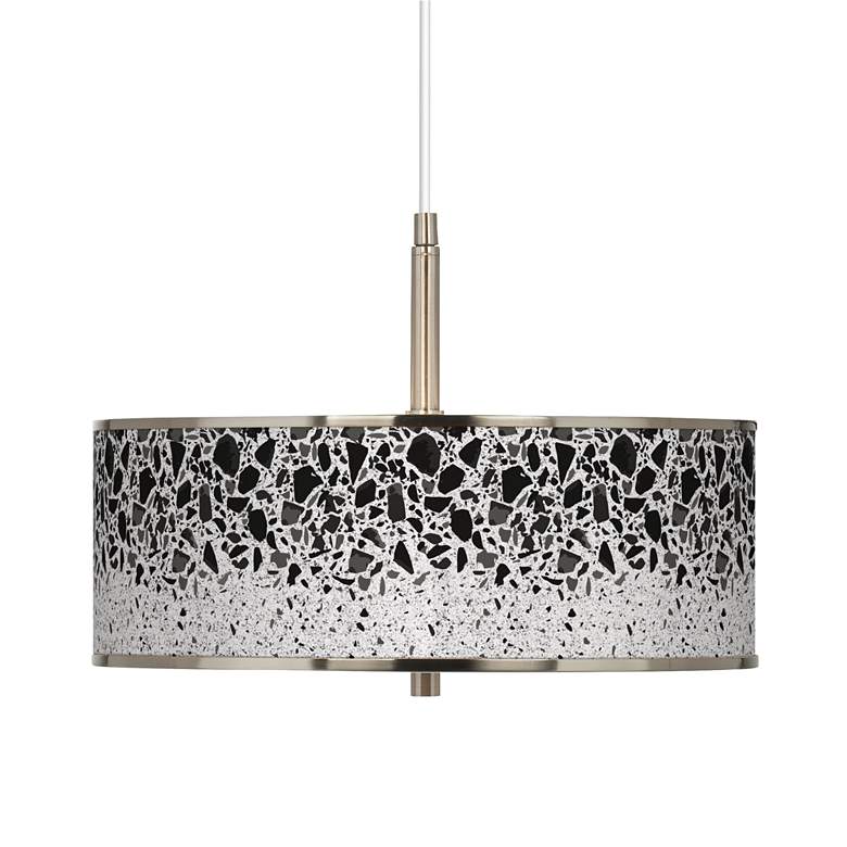 Image 1 Terrazzo Giclee Glow 16 inch Wide Pendant Light