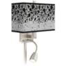 Terrazzo Giclee Glow LED Reading Light Plug-In Sconce
