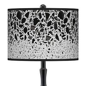 Image2 of Terrazzo Giclee Paley Black Table Lamp more views