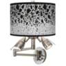 Terrazzo Giclee Plug-In Swing Arm Wall Lamp