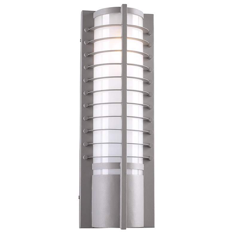 Image 1 Terrence Collection 21 1/2 inch High Bronze Outdoor Wall Light