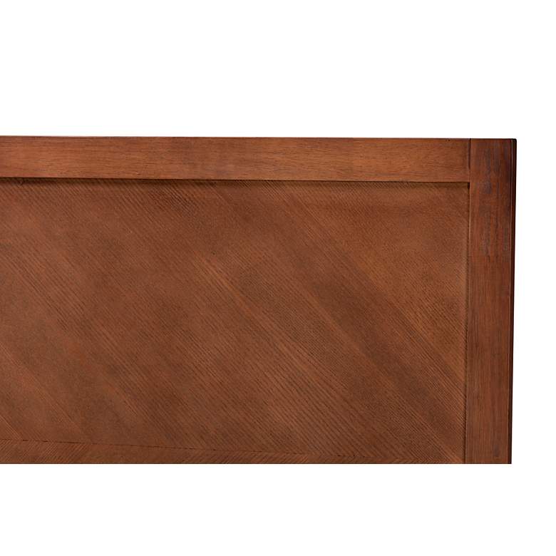 Image 5 Terrian 61 1/4" Wide Ash Walnut Wood Queen Headboard more views
