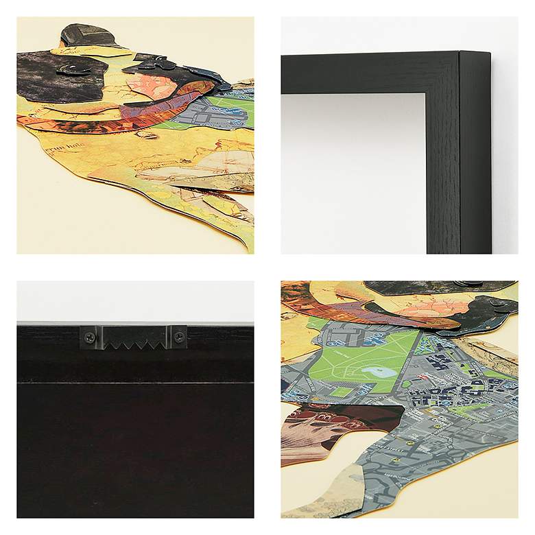 Image 3 Terriers 25" High 2-Piece Dimensional Collage Wall Art Set more views