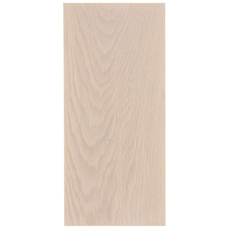 Image 1 Tersus L 15" High White Washed Oak 3000K Soft White Wall Sconce