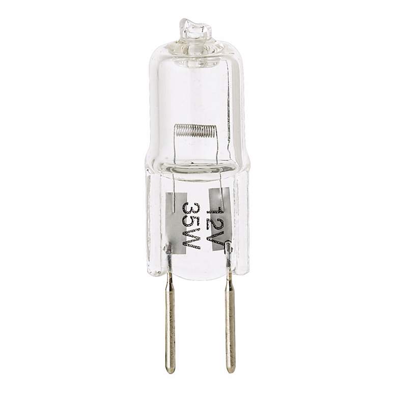 Image 1 Tesler 35 Watt Halogen G6 Bi-Pin Low Voltage Light Bulb