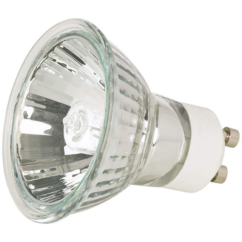 Image 1 Tesler 50 Watt GU10 MR16 Halogen Light Bulb