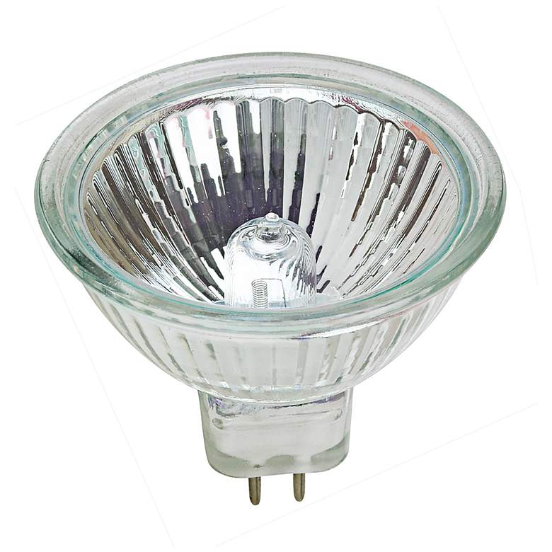 Image 1 Tesler 50-Watt MR-16 40 Degree UV Filter Halogen Light bulb