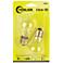 Tesler 60 Watt 2-Pack Clear Ceiling Fan Light Bulbs