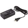 1_Tesler Black LED Plug-In Foot Slide Dimmer
