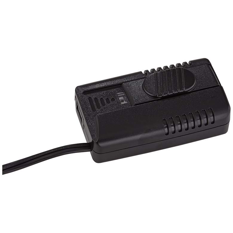 Image 4 Tesler Black LED Plug-In Foot Slide Dimmer more views