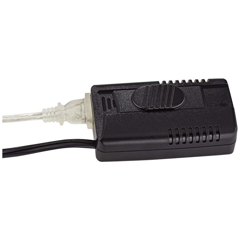 Image 6 Tesler Black LED Plug-In Foot Slide Dimmer more views