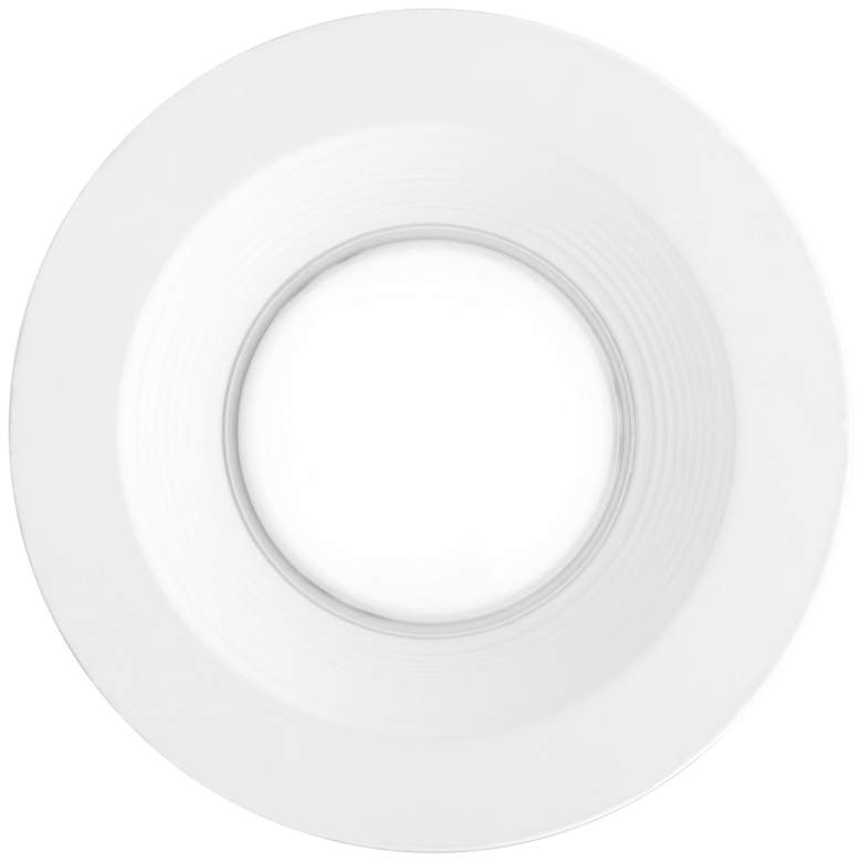 Image 3 Tesler Canless 5"/6" White 15 Watt LED Trims 2-Pack more views
