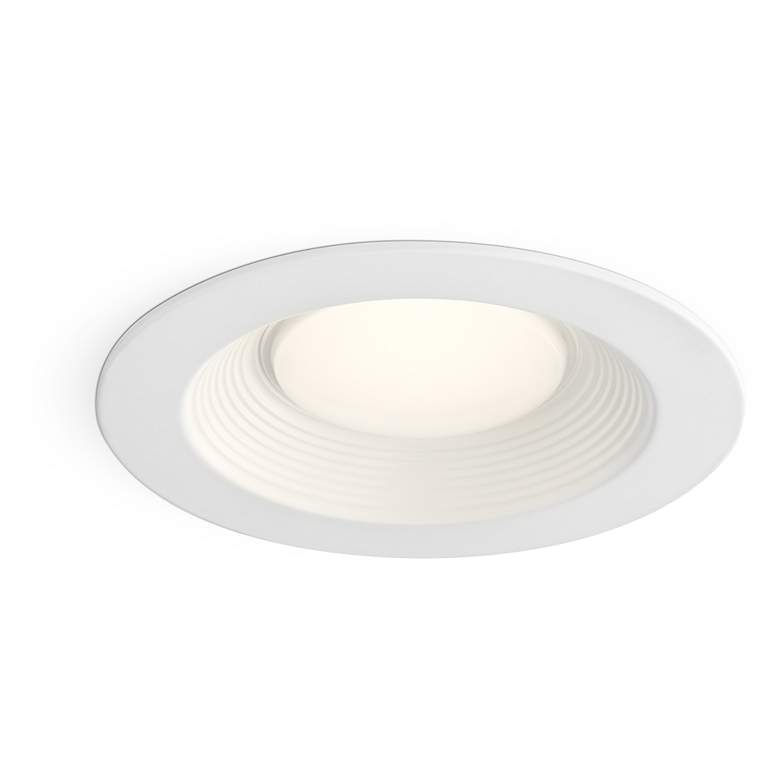 Image 4 Tesler Canless 5"/6" White LED Retrofit Trims 4-Pack more views