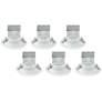 Tesler Canless 5"/6" White LED Retrofit Trims 6-Pack