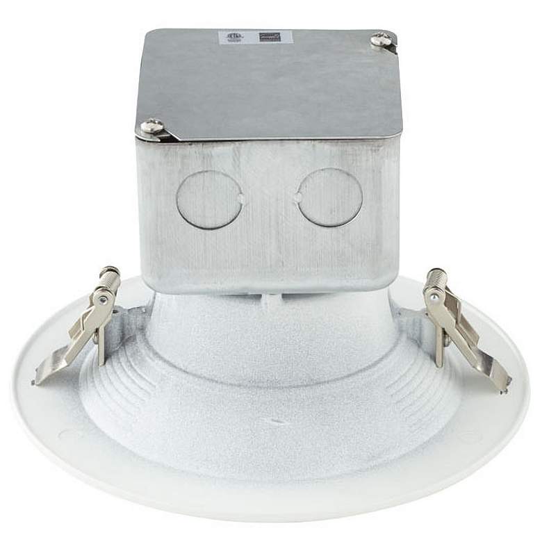 Image 2 Tesler Canless 5"/6" White LED Retrofit Trims 6-Pack more views