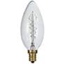 Tesler Clear 60 Watt Edison Style E12 Candelabra Bulb 6-Pack