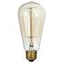 Tesler Clear 60 Watt Standard Edison Style Light Bulb 6-Pack