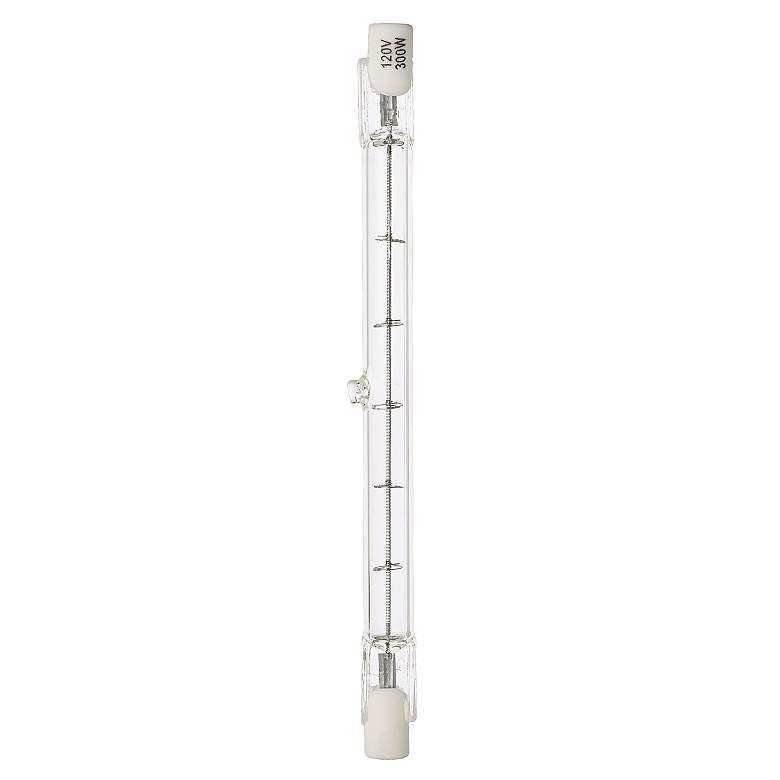 Image 1 Tesler Double End Long 300 Watt Halogen Light Bulb