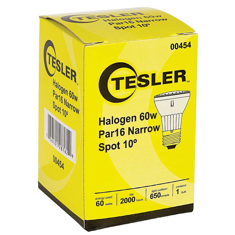 Image 1 Tesler PAR16 Halogen 60 Watt Light Bulb