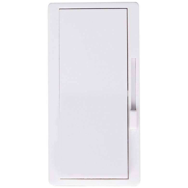 Image 1 Tesler White 600 Watt Single Pole Rocker Switch with Dimmer