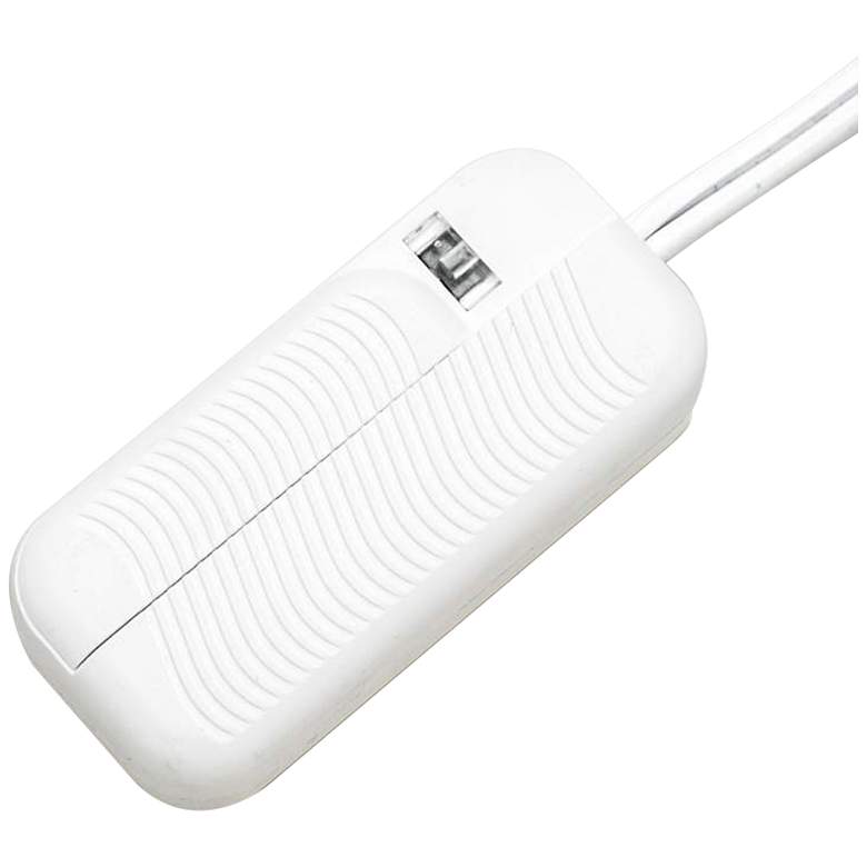 Image 1 Tesler White CFL/LED 8-foot Cord Plug-In Table Top Dimmer