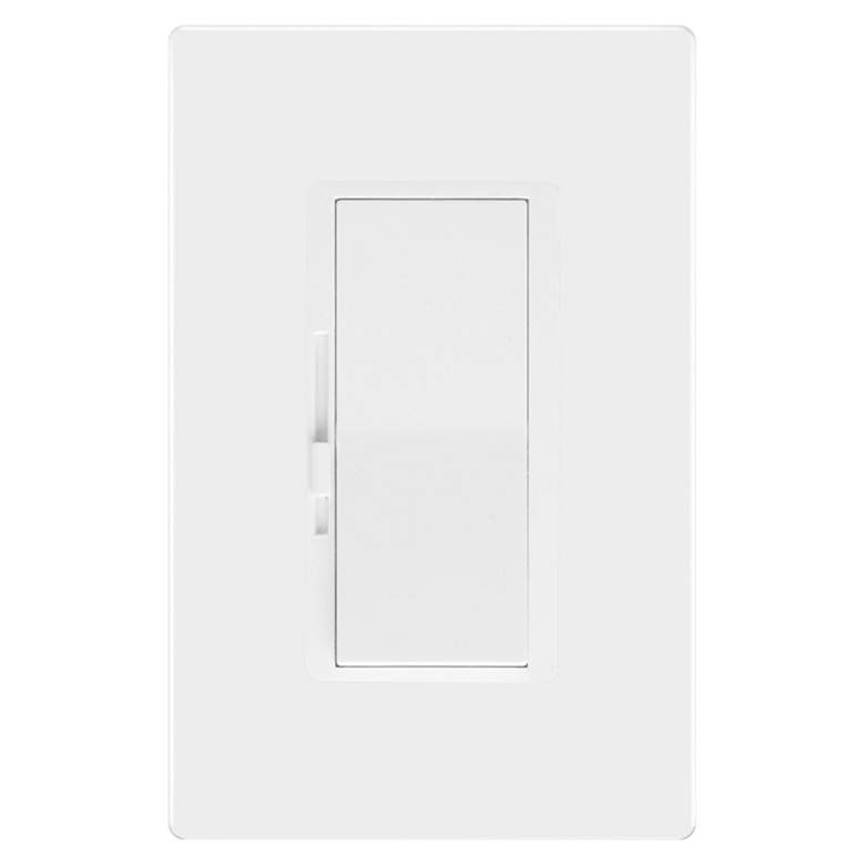 Image 1 Tesler White Single Pole Dimmer With Faceplate