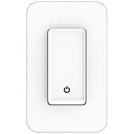 Image1 of Tesler White Smart Wi-Fi 3-Way Switch with 1-Gang Wall Plate