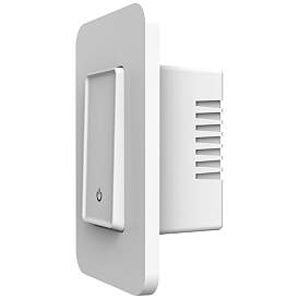 Image3 of Tesler White Smart Wi-Fi 3-Way Switch with 1-Gang Wall Plate more views