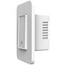 Tesler White Smart Wi-Fi 3-Way Switch with 1-Gang Wall Plate