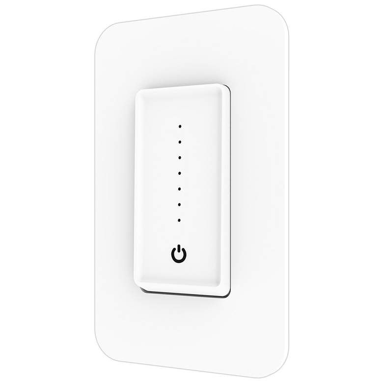 Image 2 Tesler White Smart Wi-Fi CFL/LED Dimmer and Wall Plate more views