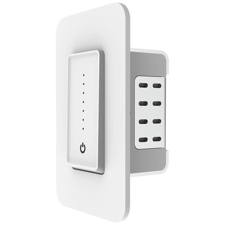 Image 3 Tesler White Smart Wi-Fi CFL/LED Dimmer and Wall Plate more views