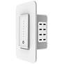 Tesler White Smart Wi-Fi CFL/LED Dimmer and Wall Plate