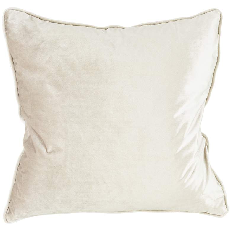 Image 1 Tessa Haze Velvet 18 inch Square Decorative Pillow