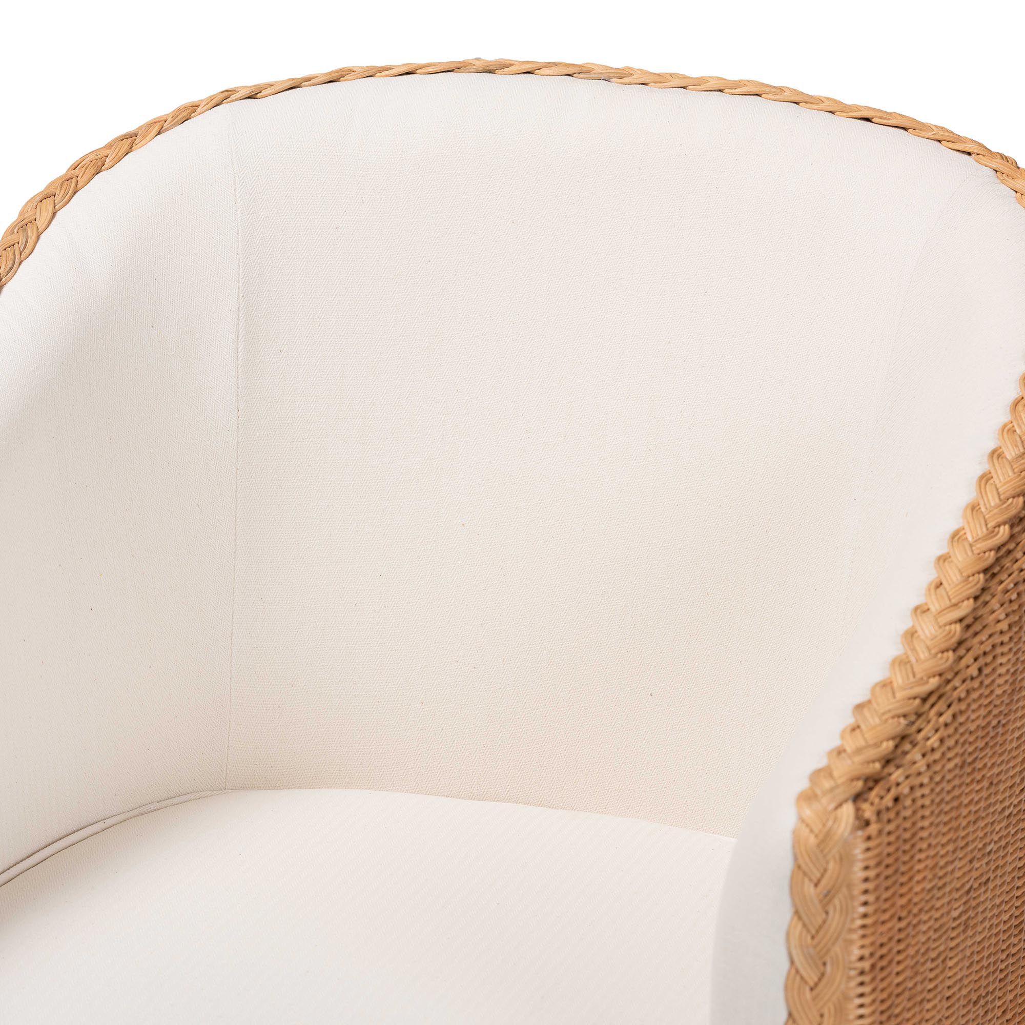 Image 7 Tessa Light Honey Rattan Armchair more views