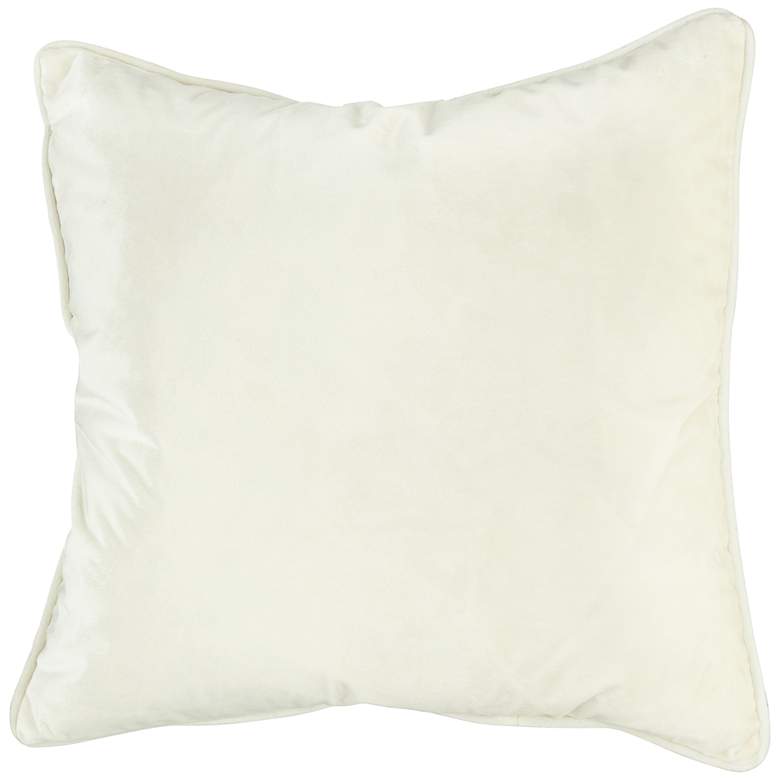 Image 1 Tessa Pearl Velvet 18 inch Square Decorative Pillow