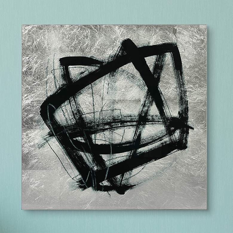 Image 1 Tessellation III 24" Square Frameless Printed Glass Wall Art