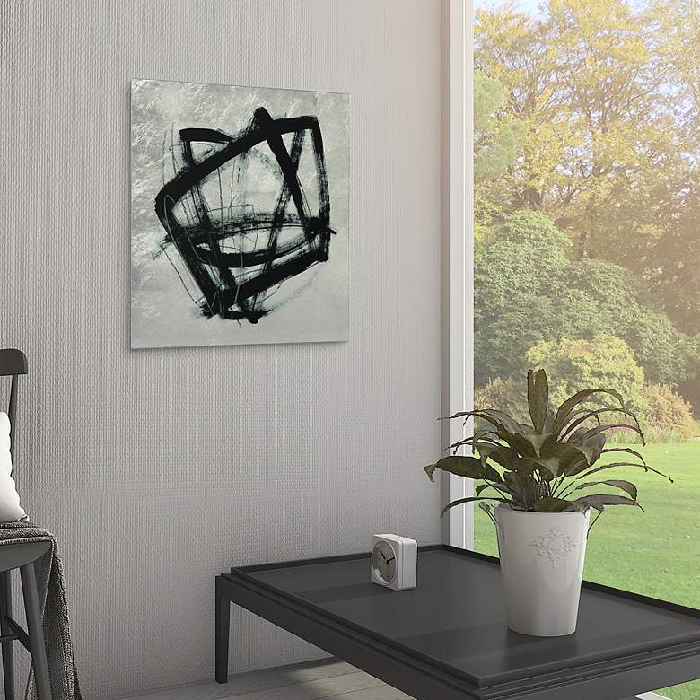 Image 5 Tessellation III 24" Square Frameless Printed Glass Wall Art more views