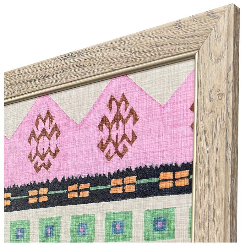 Image 3 Tessellation Patterns 19"W x 19"H Non-Glass Framed Art Set of 2 more views