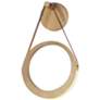 Tether-Wall Sconce Natural Aged Brass