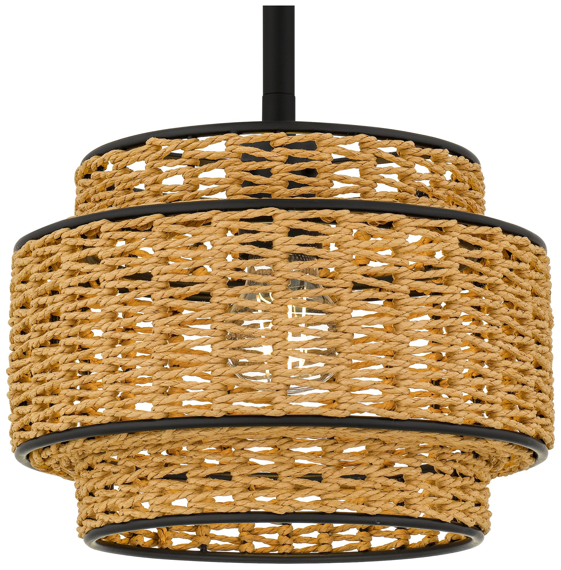 Image 6 Teton 1-Light Matte Black Mini Pendant Light more views