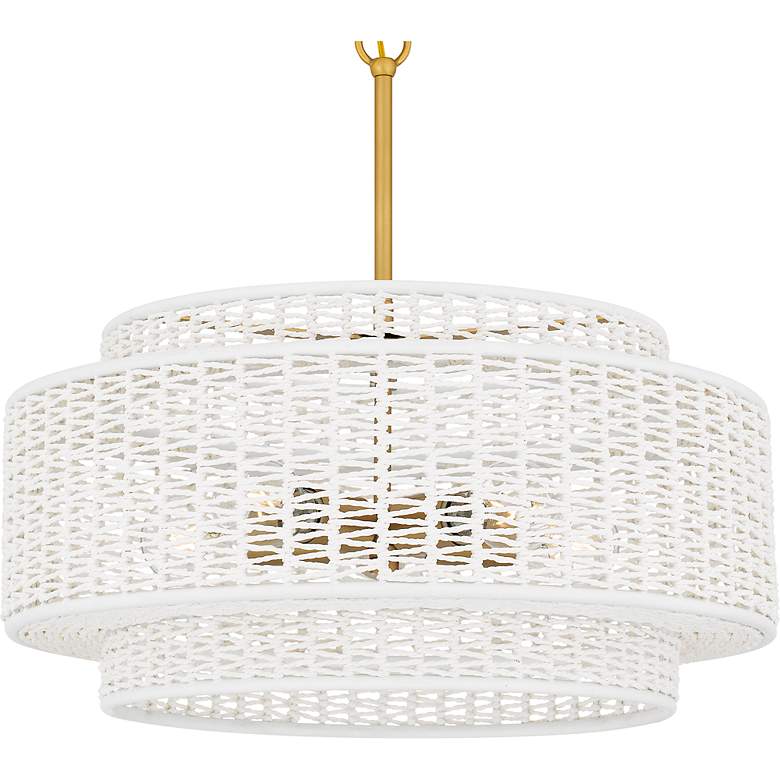 Image 6 Teton 5-Light Brushed Gold Pendant Light more views